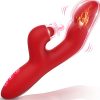 Adult Sex Toys Women Sex Toy - Thrusting Dildo G Spot Vibrator Pulsating Clitoral Stimulator with 5 Tapping 10 Vibration Modes, Heated Massager Toys Women's Sex Adult Toys for Her Pleasure