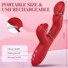 Adult Sex Toys Women Sex Toy - Thrusting Dildo G Spot Vibrator Pulsating Clitoral Stimulator with 5 Tapping 10 Vibration Modes, Heated Massager Toys Women's Sex Adult Toys for Her Pleasure