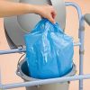 Carex Commode Liners, 21 Liners - Fits Most Commodes, With Absorbent Powder, Holds 2 Quarts Liquid, Disposable - 7 Toilet Liners/box, Pack of 3