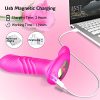 Wearable Panty Vibrator with App & Remote Control Butterfly Vibrator for Women Pleasure,Rechargeable Clitoral G Spot Stimulator with 9 Thrusting Vibrating Modes,Bluetooth Adult Sex Toys for Couples