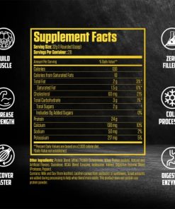 100% Whey Protein Powder | #1 Rated w/ 24g Protein, Digestive Enzymes, 0 Added Sugar or Fillers, Isolate + Concentrate | Build Muscle, Recover Quicker (Gluten Free, Keto Friendly) - Cinnamon Crunch