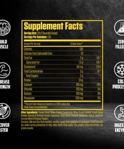100% Whey Protein Powder | #1 Rated w/ 24g Protein, Digestive Enzymes, 0 Added Sugar or Fillers, Isolate + Concentrate | Build Muscle, Recover Quicker (Gluten Free, Keto Friendly) - Salted Caramel