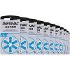 Rayovac Extra Advanced Hearing Aid Batteries Size 675 (1 Box) (60 Batteries) + Keychain