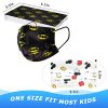 YUESUO 50PCS Kids Face_Mask Boys Girls Children 3Ply Earloop Breathable Kids Face_Mask Outdoor School, 50 Count (Pack of 1)