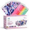 WECARE Disposable Face Masks For Kids, 50 Camo Face Masks, Individually Wrapped