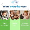 WaterWipes Original 540 Count (9 packs) and WaterWipes Textured Clean Wipes 240 Count (4 packs), Plastic-Free, 99.9% Water Based Wipes, Unscented, Hypoallergenic for Sensitive Skin, Packaging May Vary