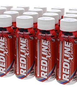 VPX Redline Xtreme, Cotton Candy, 8 Ounce Bottles, 24 Count