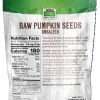 NOW Foods, Pumpkin Seeds, Raw and Unsalted, Essential Fatty Acids, Rich in Iron, Excellent Source of Protein, Certified Non-GMO, 1-Pound (Packaging May Vary)