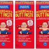 Boudreaux's Butt Paste Maximum Strength Diaper Rash Cream, Ointment for Baby, 2 oz Tube, 3 Pack