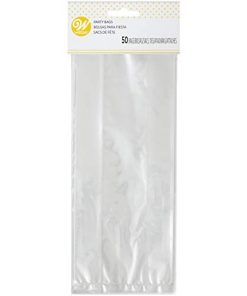 Wilton Party Bags 4"x9-1/2" (50/pkg-clear)