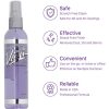 Clear View Eyeglass Lens Cleaner Spray | 2 Pack of 4oz Glasses Cleaning Spray & 2 Microfiber Cleaning Cloth for Screens, Lenses, or Sunglasses