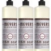 Mrs. Meyer's Liquid Dish Soap, Biodegradable Formula, Lavender, 16 fl. oz - Pack of 3
