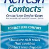 Refresh Contacts Contact Lens Comfort Drops, 0.4 fl oz (12mL) Sterile 2-Pack