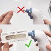 100pcs-Disposable Thermometers Probe Covers, Soft Ergonomic Earmuffs Non Contact Ear Replacement Ear Thermometer Lens Filters for All Braun Digital Thermometers Sleeve
