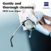 ZEISS Lens Cleaning Wipes, Pre-Moistened, Individually Wrapped Wipes for Coated Glass on Binoculars, Glasses, Sunglasses, Camera Lenses, and Scopes, 120 Count