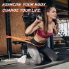 Resistance Bands Pull Up Assist Bands Set, UOROMI 4 Different Levels Exercise Workout Bands for Powerlifting, Crossfit, Muscle Toning, Yoga, Stretching, Strength Training for Men and Women