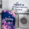 Downy Infusions Dryer Sheets Laundry Fabric Softener, Calm Scent, Lavender & Vanilla Bean, 200 Count