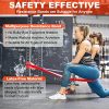 Resistance Bands Pull Up Assist Bands Set, UOROMI 4 Different Levels Exercise Workout Bands for Powerlifting, Crossfit, Muscle Toning, Yoga, Stretching, Strength Training for Men and Women