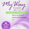 My Way Emergency Contraceptive 1 TabletCompare to Plan B One-Step by Busuna