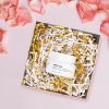 MagicWater Supply Crinkle Cut Paper Shred Filler (1/2 LB) for Gift Wrapping & Basket Filling - White & Gold
